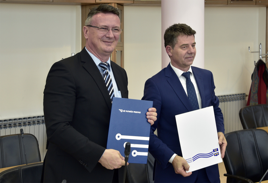 POTPISAN 95.679,87 EURA  VRIJEDAN UGOVOR ZA PRIJEVOZ STUDENATA ŽELJEZNICOM