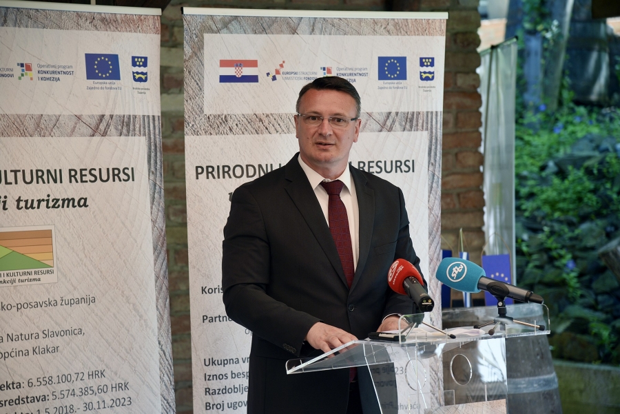 PREDSTAVLJEN PROJEKT  „PRIRODNI I KULTURNI RESURSI U FUNKCIJI TURIZMA“