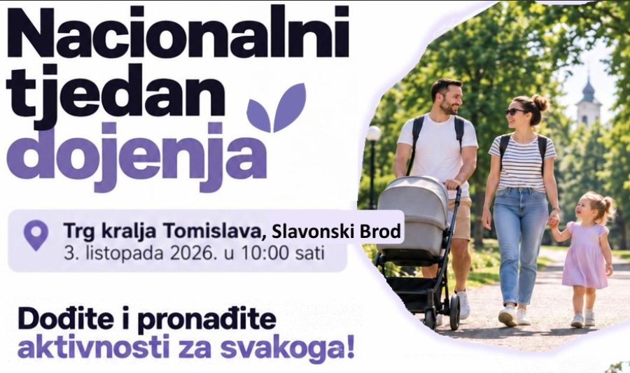 OBILJEŽAVA SE NACIONALNI TJEDAN DOJENJA