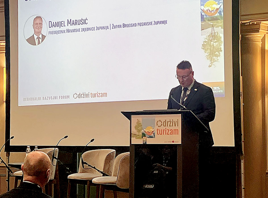 ŽUPAN MARUŠIĆ NA REGIONALNOM FORUMU O ODRŽIVOM TURIZMU