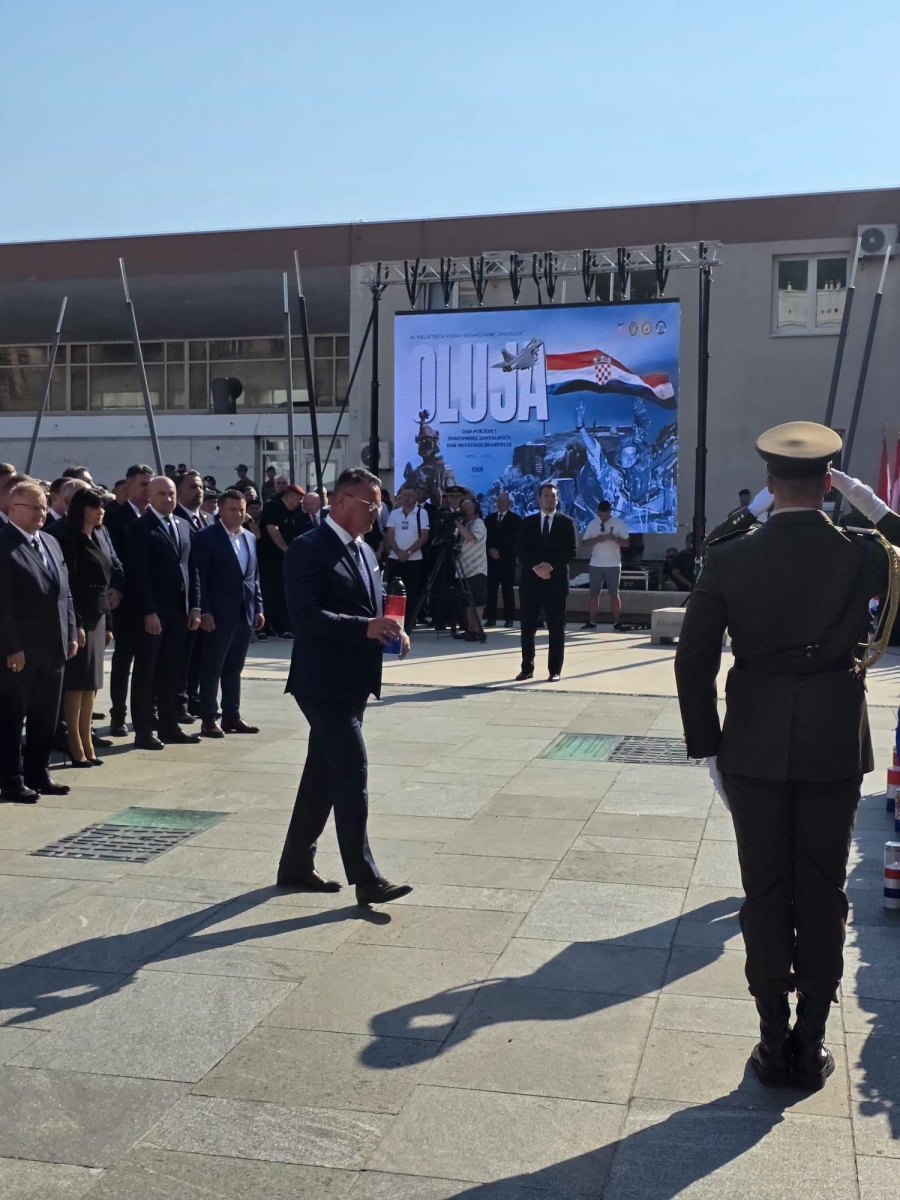 Središnja svečanost Dana pobjede i domovinske zahvalnosti, Dana hrvatskih branitelja i 31. obljetnica VRO „Oluja“ u Kninu