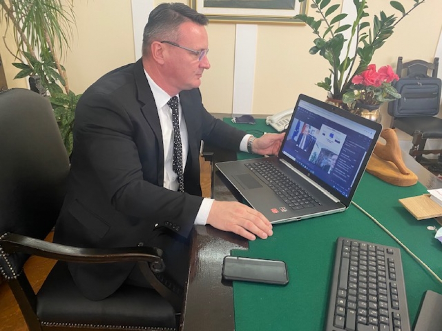 Župan Marušić na on-line sjednici CIVEX-a